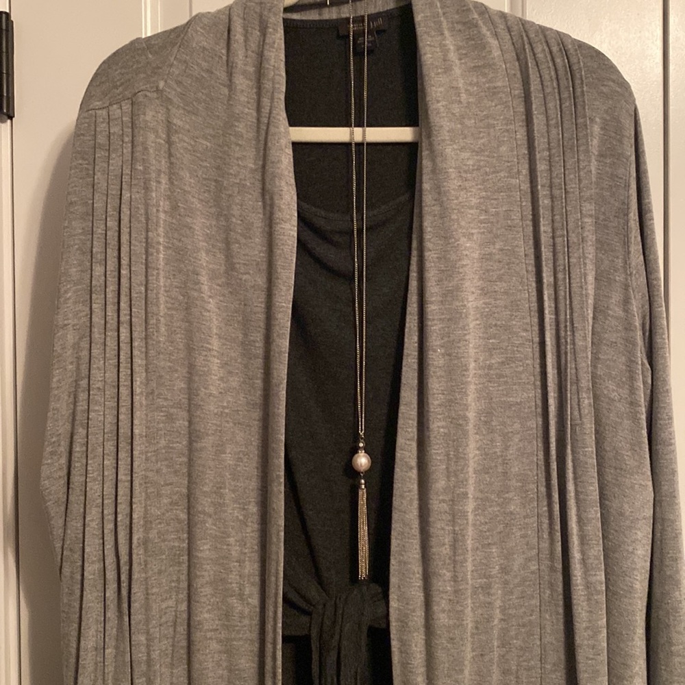 Final Mark Down Gray swing cardigan